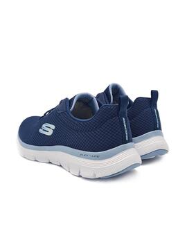 SKECHERS 149303 MARINO-BLANCO