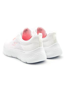 SKECHERS 124952 BLANCO-ROSA