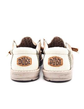 DUDE 40015 WALLY LINEN NATURAL/MOWS