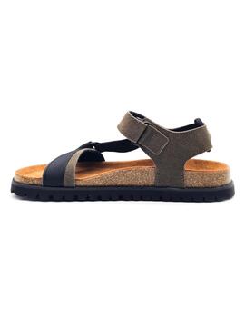 PEPE JEANS URBAN SANDAL MIX CORK KAKI