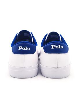 RALPH LAUREN LONGWOOD LOW TOP BLANCO