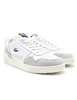 LACOSTE 46SMA0072 T-CLIP BLANCO-MARINO