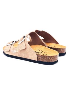 PEPE JEANS OBAN SUEDE W TAUPE