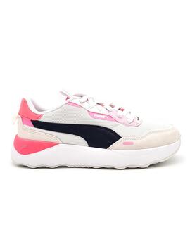 PUMA RUNTAMED PLATFORM BLANCO/NEGRO/GRIS/ROSA