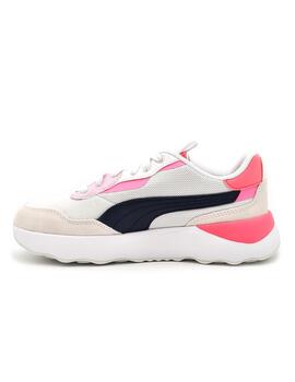 PUMA RUNTAMED PLATFORM BLANCO/NEGRO/GRIS/ROSA