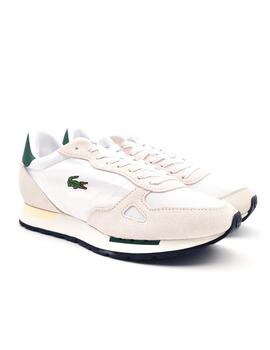 LACOSTE 47SMA0006 WHT/DK GRN