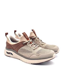 SKECHERS 205340 TAUPE-MARRON