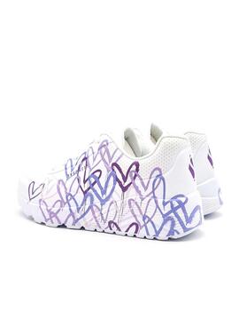 SKECHERS 314064 BLANCO-LILA