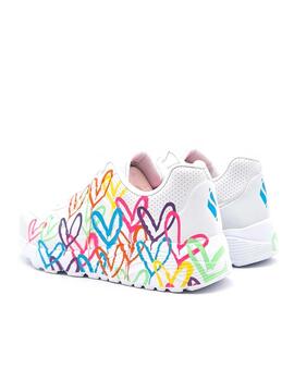 SKECHERS 314064 BLANCO-MULTI