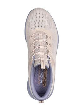 SKECHERS 104601 NUDE LILA