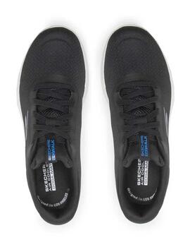 SKECHERS 216281 NEGRO-AZUL
