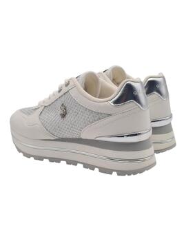 POLO RYTA PLATA-BLANCO