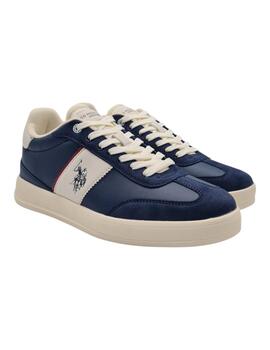 POLO CAMPY AZUL-BEIG