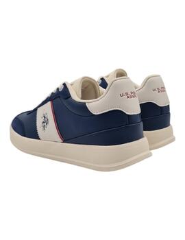 POLO CAMPY AZUL-BEIG