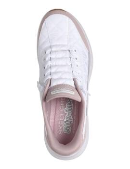 SKECHERS 150404 BLANCO-ROSA