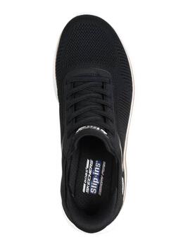 SKECHERS 117497 NEGRO-ORO