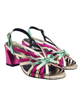 ROCK AWAY 85826 ORO-VERDE FUCSIA