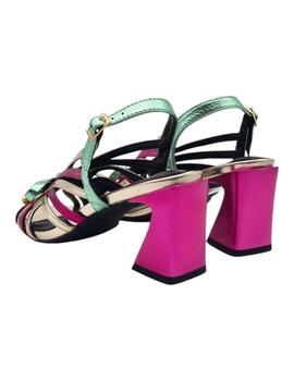 ROCK AWAY 85826 ORO-VERDE FUCSIA