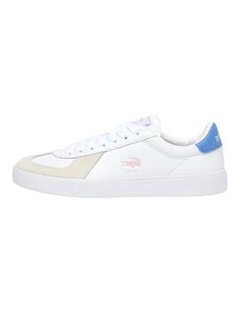 LACOSTE 51SFA0174 BLANCO-ROSA-AZUL