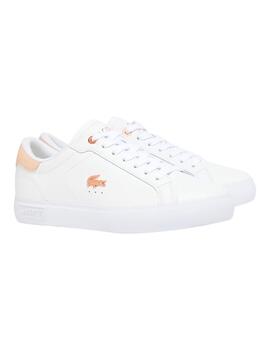 LACOSTE 51SFA0193 BLANCO-ROSA