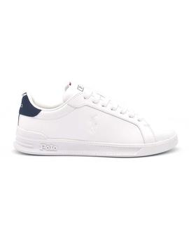 RALPH LAUREN HRT CT II-SNEAKERS-HIGH TOP LACE BLAN