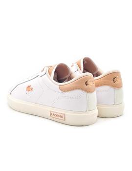 LACOSTE 44SFA0065 BLANCO-ROSA