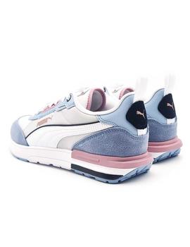 PUMA 383462 R22 VIOLETA-BLANCO-AZUL